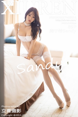 [XiuRen秀人网] 2020.02.27 NO.2011 周于希Sandy 白色内衣与蕾丝袜