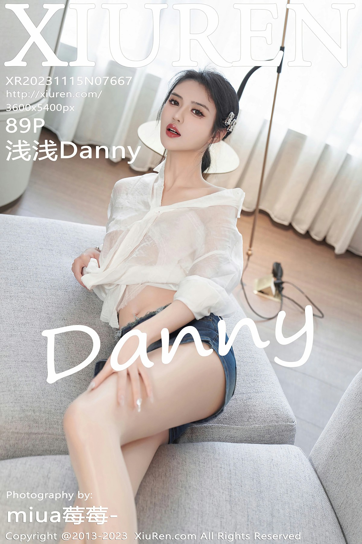 [XiuRen秀人网] 2023.11.15 No.7667 浅浅Danny 诱人原色丝袜 性感写真 [89+1P]