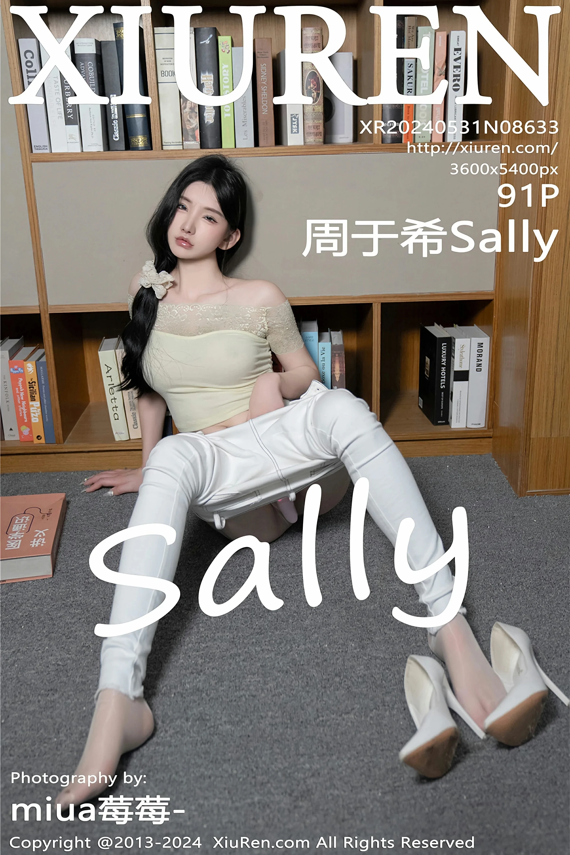 [XiuRen秀人网] 2024.05.31 No.8633 周于希Sally 主题《图书馆隐秘的角落》长白山旅拍写真 [91+1P]