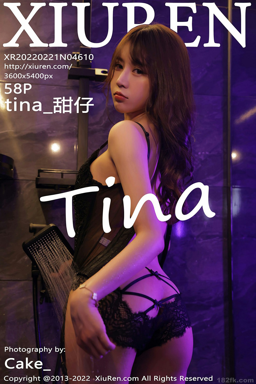 [XiuRen秀人网] 2022.02.21 No.4610 tina_甜仔 第二套性感写真 轻透服饰若隐若现[58+1P]