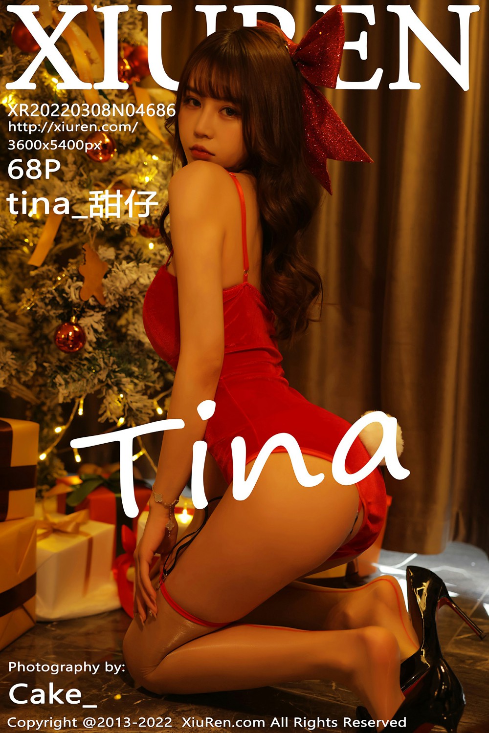 [XiuRen秀人网] 2022.03.08 No.4686 tina_甜仔 凹凸身材 新人性感写真 [68+1P]