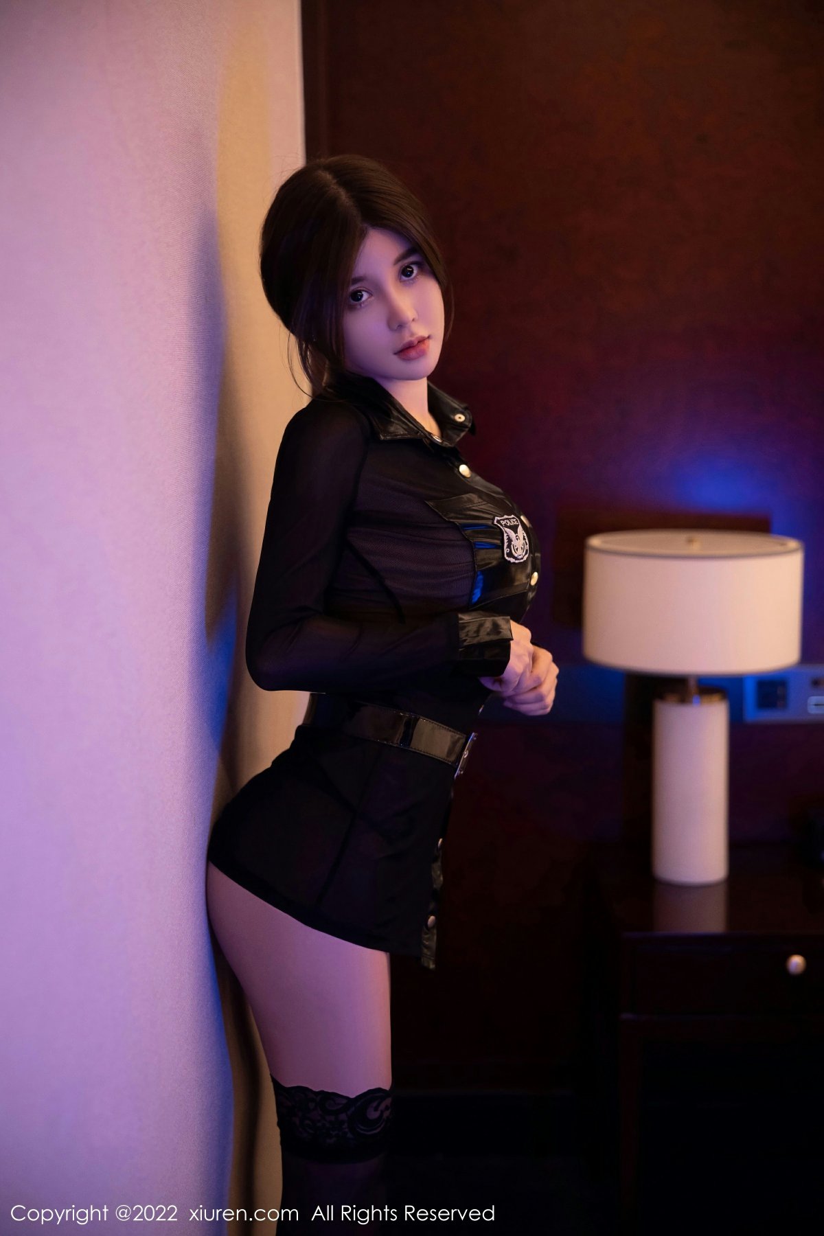 [XiuRen秀人网] 2022.10.24 No.5750 周jojobaby 性感黑色情趣警官制服 私房写真 [78+1P]