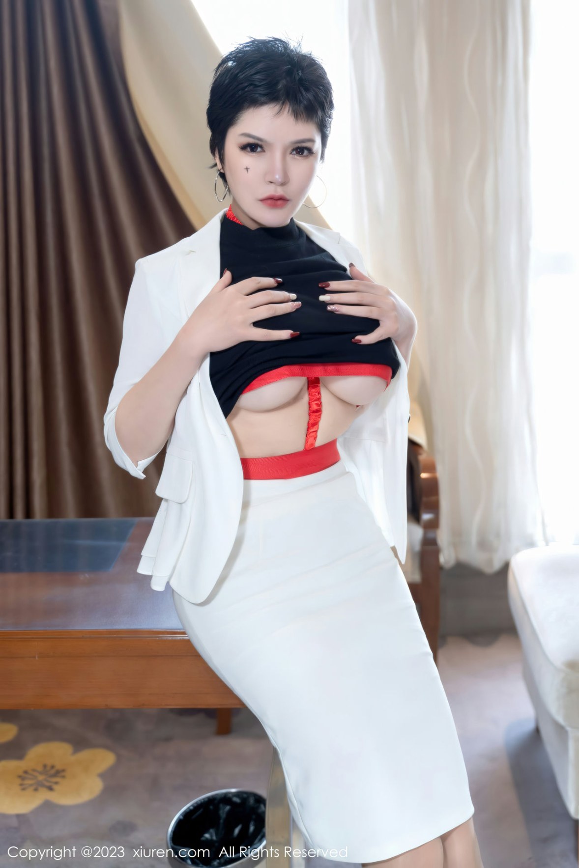 [XiuRen秀人网] 2023.03.15 No.6415 伊丽莎有点白 重口味姑娘 性感写真 [63+1P]