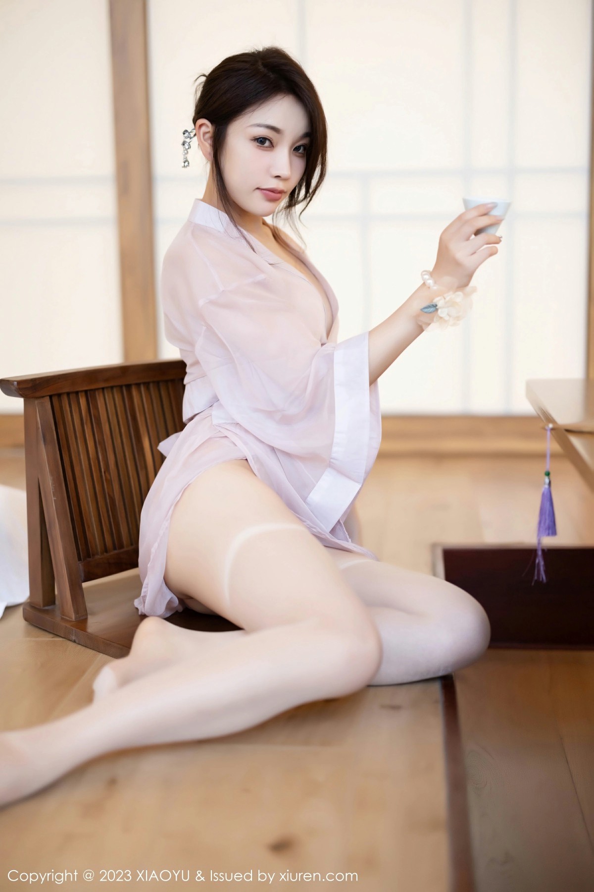 [XIAOYU语画界] 2023.07.24 VOL.1076 徐莉芝Booty 轻透薄纱服饰 性感写真 [84+1P]