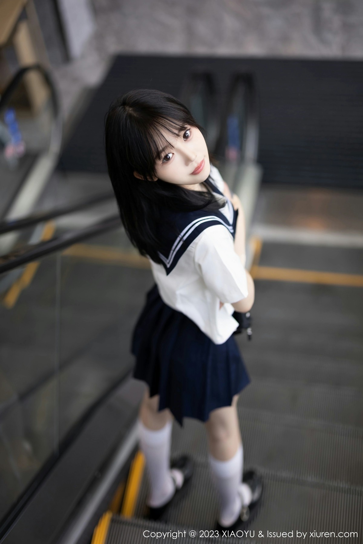 [XIAOYU语画界] 2023.08.08 VOL.1087 奶瓶. 白色学妹服 性感写真 [88+1P]